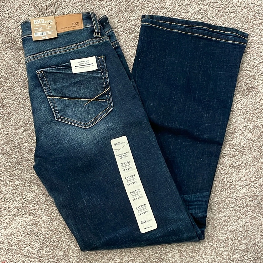 BKE Payton Bootcut Jeans, worn once, no tags